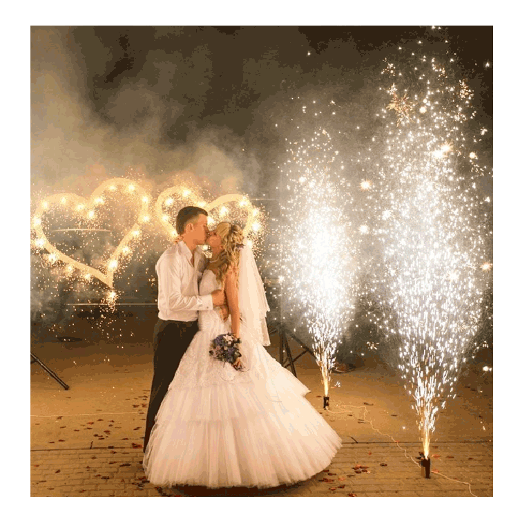 Организация пиротехнического шоу на свадьбу  Мураши | murashi.salutsklad.ru