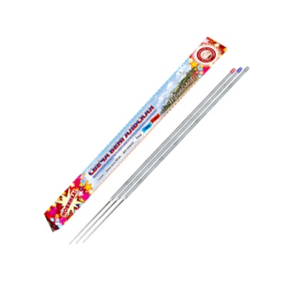 Триколор 300 мм. Бенгальские огни цветные купить в Мурашах | murashi.salutsklad.ru