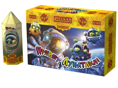 Привет, лунатики! Пиротехнический фонтан купить в Мурашах | murashi.salutsklad.ru