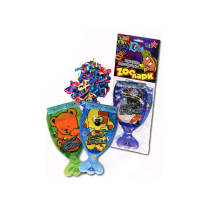 Зоопарк ТСЗ Надувная хлопушка купить в Мурашах | murashi.salutsklad.ru
