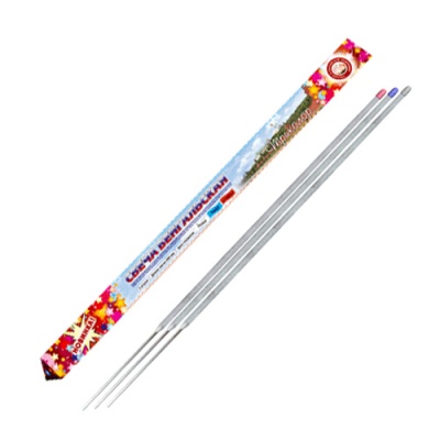 Триколор 400 мм. Бенгальские огни цветные купить в Мурашах | murashi.salutsklad.ru