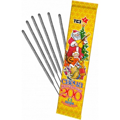 200 мм. Бенгальские огни купить в Мурашах | murashi.salutsklad.ru