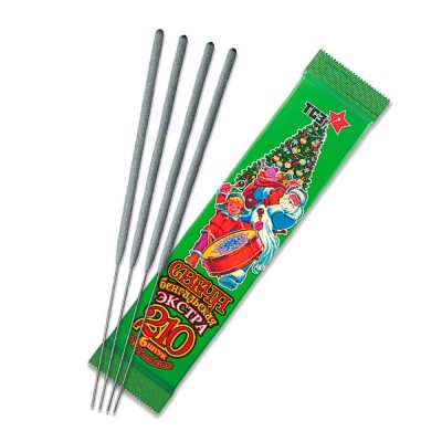 210 мм. Экстра Бенгальские огни купить в Мурашах | murashi.salutsklad.ru